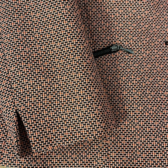 Kasper Pink Tweed Button Zip Pockets Lined Blazer Jacket Women’s Size 8 - Picture 11 of 14